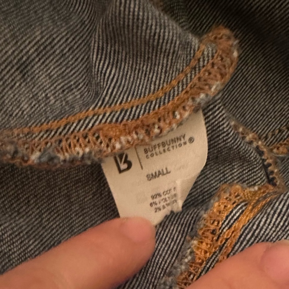 BuffBunny Medium Wash Desire Denim Jacket - Picture 3 of 9
